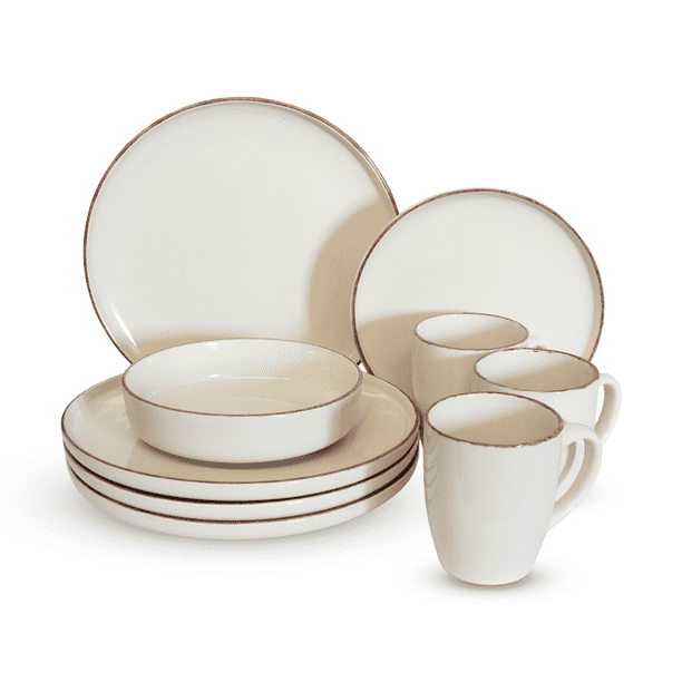 Set 16 Pcs Juego De Vajilla Completo Ceramica Wakeshome Roma
