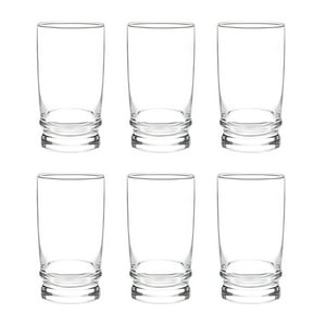 Set 6 Vasos Madeira Rocks 370Ml Menaje Cocina Cristar