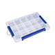 thumbnail image 3 of Caja Organizadora Transparente, Contenedor Portátil Multiusos Para Arte, Bricolaje, Tornillos, Cuentas, 15 Cuadrículas Grandes, 3 of 5