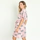 thumbnail image 4 of Bata de Mujer Mini Satin Rosado Estampado, 4 of 4