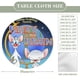 thumbnail image 2 of Pinky y Cerebro-theme Fitted Round Tablecloths Elastic Edged Table Covers Waterproof Table Cloth for Kitchen Holiday Party Tables Decor 150cm, 2 of 6