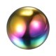 thumbnail image 1 of Uxcell Bola de Observación Arcoíris de 4 pulgadas Bola Hueca Pulida Globo de Observación de Acero Inoxidable 304 Espejo, 1 of 4
