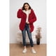 thumbnail image 4 of Chaqueta Mujer Reversible Peluda Invierno Calidad Premium 6072, 4 of 5
