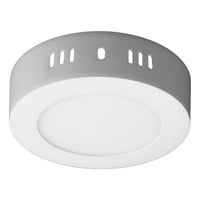 Teimporta - Panel Led Foco Plafón Sobrepuesto Redondo 6W 11Cm Luz Fría Blanco