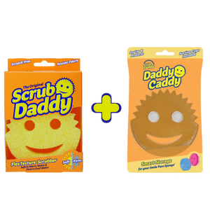 Scrub Daddy - Pack Pack Esponja + Daddy Caddy