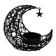 thumbnail image 1 of Eid Moon Star Candlestick Party Metal Musulmán Ramadán Decoración Ornamento Negro, 1 of 5