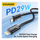 thumbnail image 2 of Cable USB-C para iphone 2m acero conector 8 pines Negro, 2 of 3