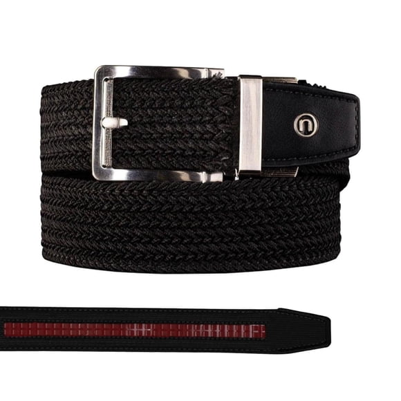 Cinturón de Golf Nexbelt Negro Stretch Fit hasta 127 cm