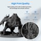 thumbnail image 2 of Resina para impresora 3D ANYCUBIC 405 nm SLA de curado UV, 1 kg, negra, 2 of 8