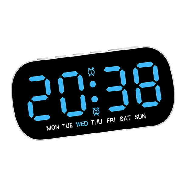 Reloj Despertador Digital Ajuste De Brillo De Niveles Para - Main Image