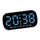 thumbnail image 2 of Reloj Despertador Digital Ajuste De Brillo De 5 Niveles Para Dormitorio, Estante, Sala De Estar, Azul, 2 of 3