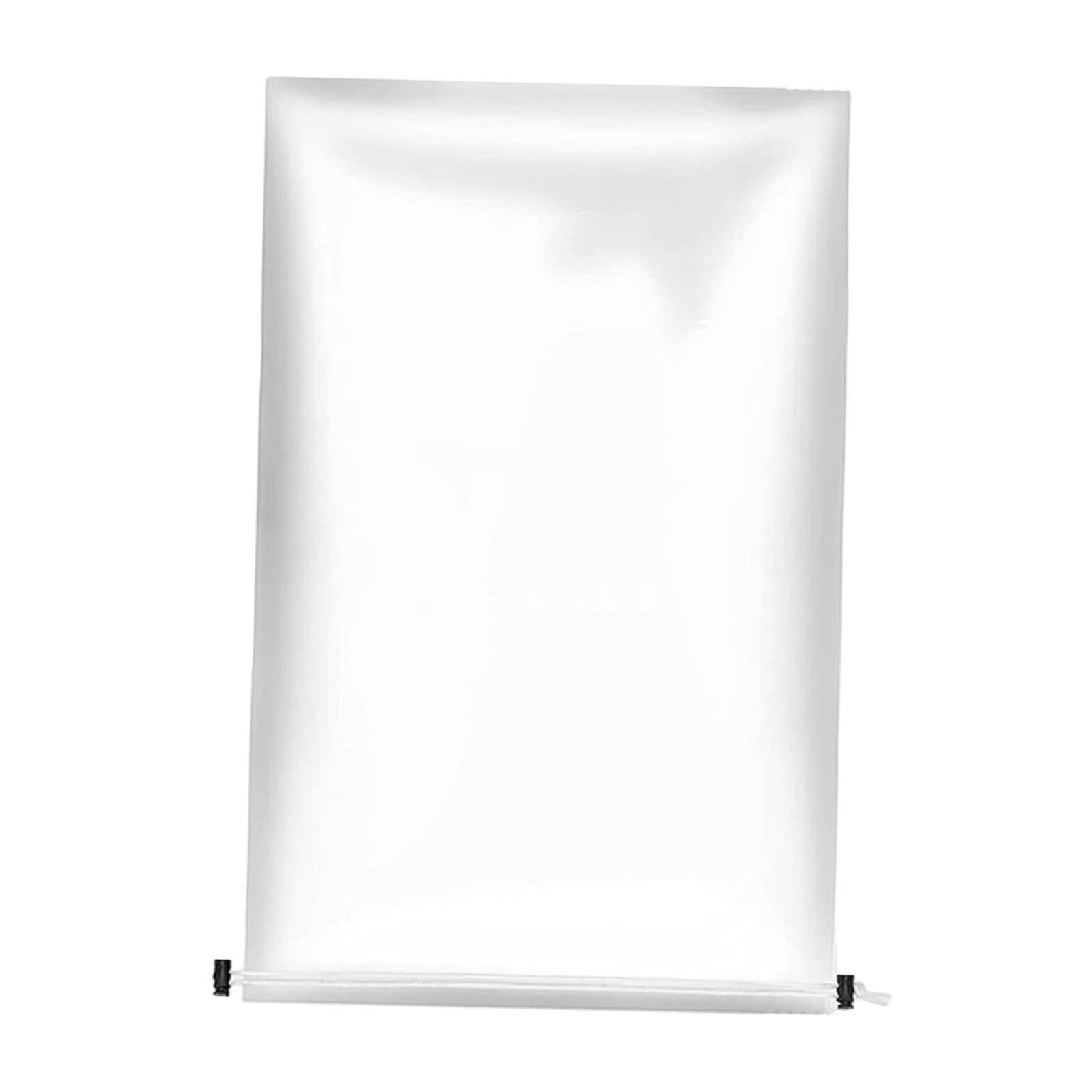 Magideal - Cubierta Para Plantas De Invierno, Manta Para Árboles, Protección Contra Congelación Con Cordón, Película De Pe, Bolsa Protectora Cálida Para Plantas 140cmx200cm