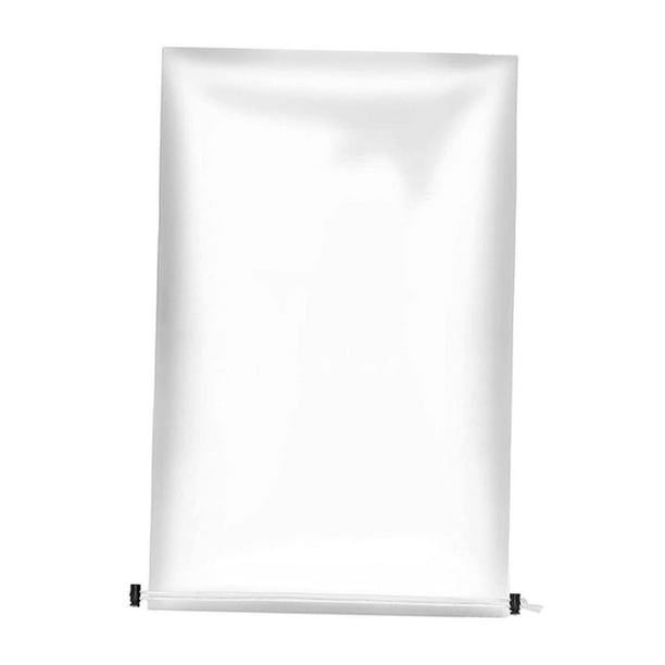 Cubierta para plantas de invierno, manta para árboles, protección contra congelación con cordón, película de PE, bolsa protectora cálida para plantas 140cmx200cm