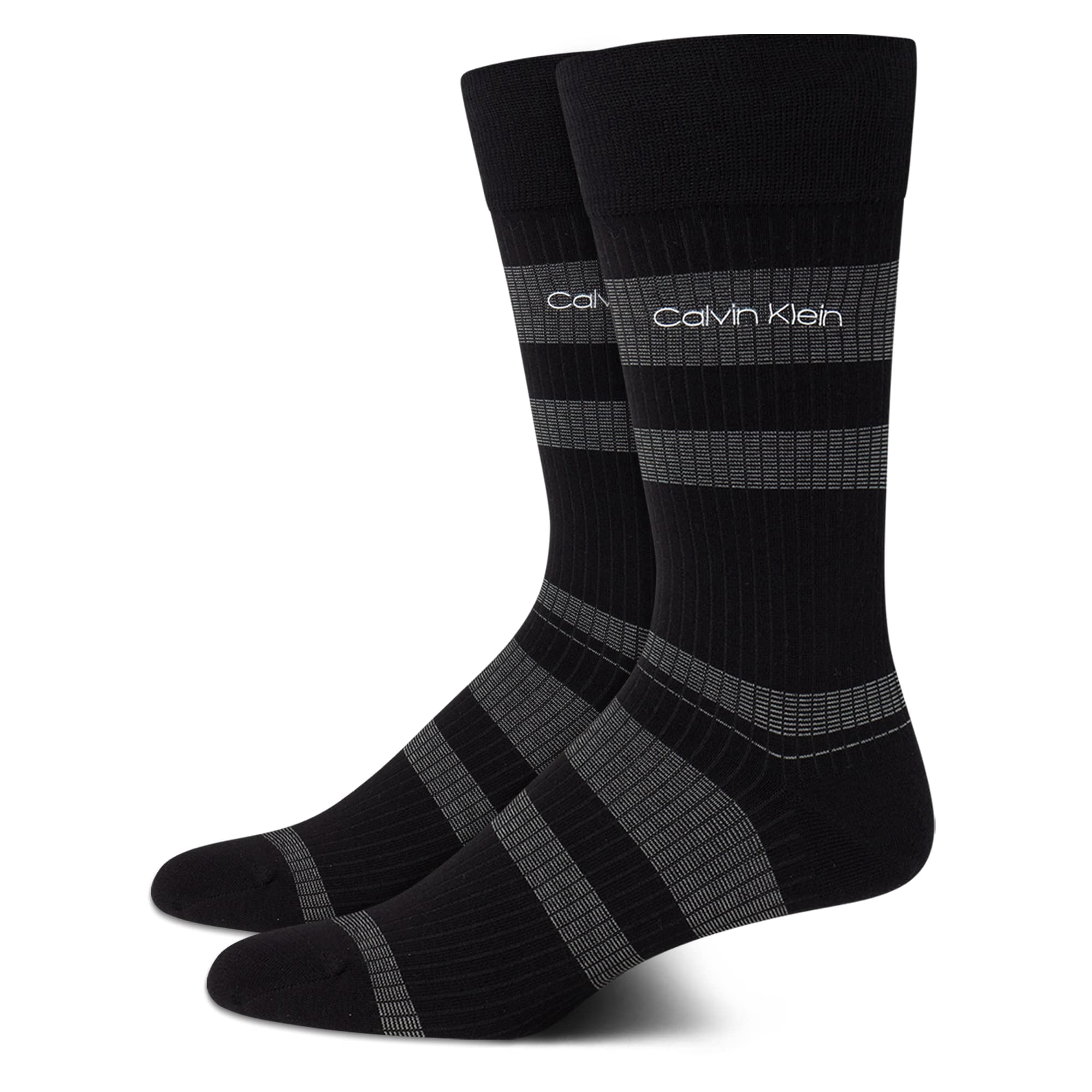 Calcetines De Vestir Calvin Klein, Ligeros, Elásticos Y Suaves, Paquete De 2