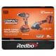 thumbnail image 3 of Combo Inalámbrico Brushless Redbo: Taladro Percutor + Esmeril Angular 4.5" (20V, 2 Baterías 4.0Ah, Maletín), 3 of 3