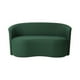 thumbnail image 1 of Sofa Curvo En Lino Verde, 1 of 3