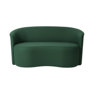 Diseños Valestrini - Sofa Curvo En Lino Verde