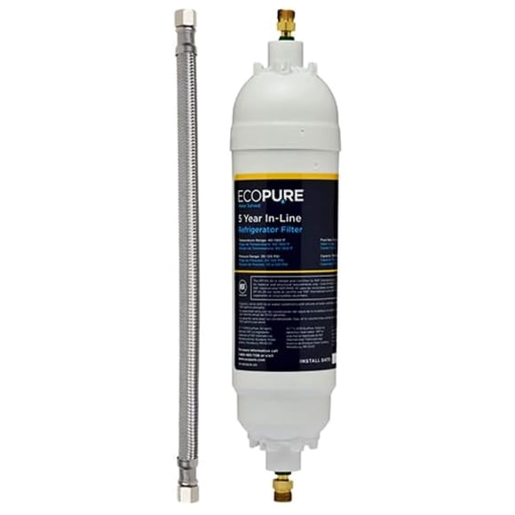 Filtro de frigorífico EcoPure EPINL30, 5 años, universal, blanco