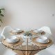 thumbnail image 4 of Comedor Mesa Redonda Elida 80cm + 4 Butaca Monee Blanca, 4 of 4