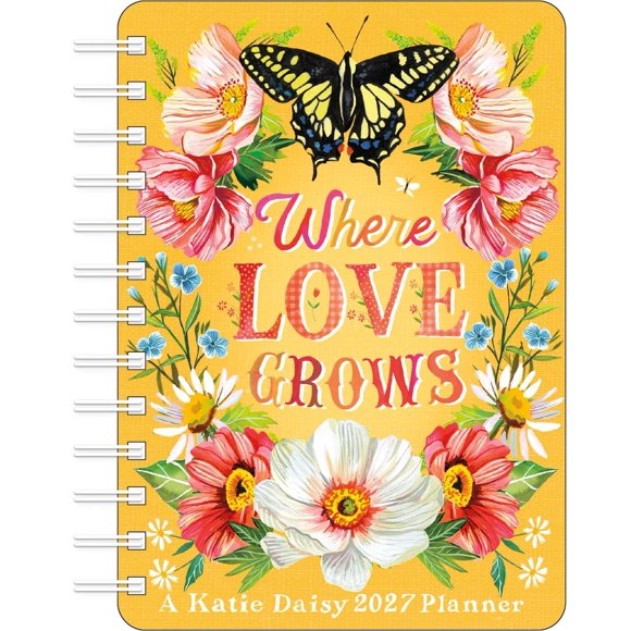 Planificador Amber Lotus 2027 “Donde el Amor Crece”