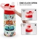 thumbnail image 4 of Los Mitchell contra las máquinasBotella de Agua con Tapa Pop Top de Un Toque, Acero Inoxidable, a Prueba de Fugas, para Deportes, Botella Infantil rosa 12 oz, 4 of 6