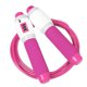 thumbnail image 3 of Cuerda de saltar de cuerda ajustable de entrenamiento para mujeres hombres ni?os rosa roja, 3 of 3