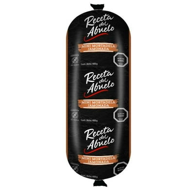 Mini Mortadela Jamonada 400 Gr Receta Del Abuelo