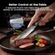 thumbnail image 4 of Set de Bloque de Cuchillos SYOKAMI 6 piezas Plegable de Madera de Acacia, 4 of 5