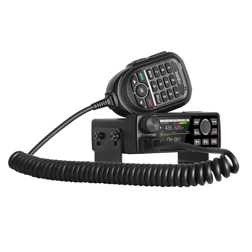 Iradio Uv-2520 Radio De Dos Vías Para Vehículo | 25w, Banda Completa, 1024 Canales, Fm, Noaa, Alarma De Emergencia