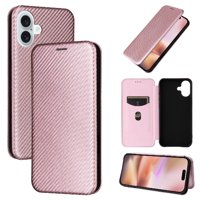 Foxdock - Funda Flip Para Iphone 16 - Funda Magnética De Negocios, Funda Protectora Delgada