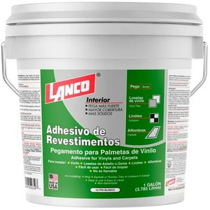 Adhesivo Alfombras Y Vinilicos Galon 3.8Lt Lanco