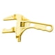 thumbnail image 5 of Herramienta de reparación de llave ajustable, llave para tubos de plomería, ligera, llave de plomero, llave de baño para desmontaje de tuercas de baño Dorado, 5 of 5