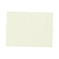 Magideal - Esterilla Para Secar Platos, Antideslizante, Para Utensilios De Cocina, Tabla Plegable Para Utensilios, Aislante Térmico Para Restaurantes Y Cafetería Blanco