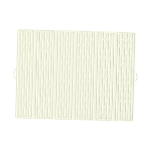 Magideal - Esterilla Para Secar Platos, Antideslizante, Para Utensilios De Cocina, Tabla Plegable Para Utensilios, Aislante Térmico Para Restaurantes Y Cafetería Blanco