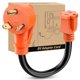 thumbnail image 1 of Adaptador eléctrico Nilight TT-30P a 5-15R para RV, 13,6 cm, 1 of 7