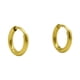 thumbnail image 1 of Argollas Titanio 8mm Astm F136 G23 Chapadas En Oro 18k, 1 of 3