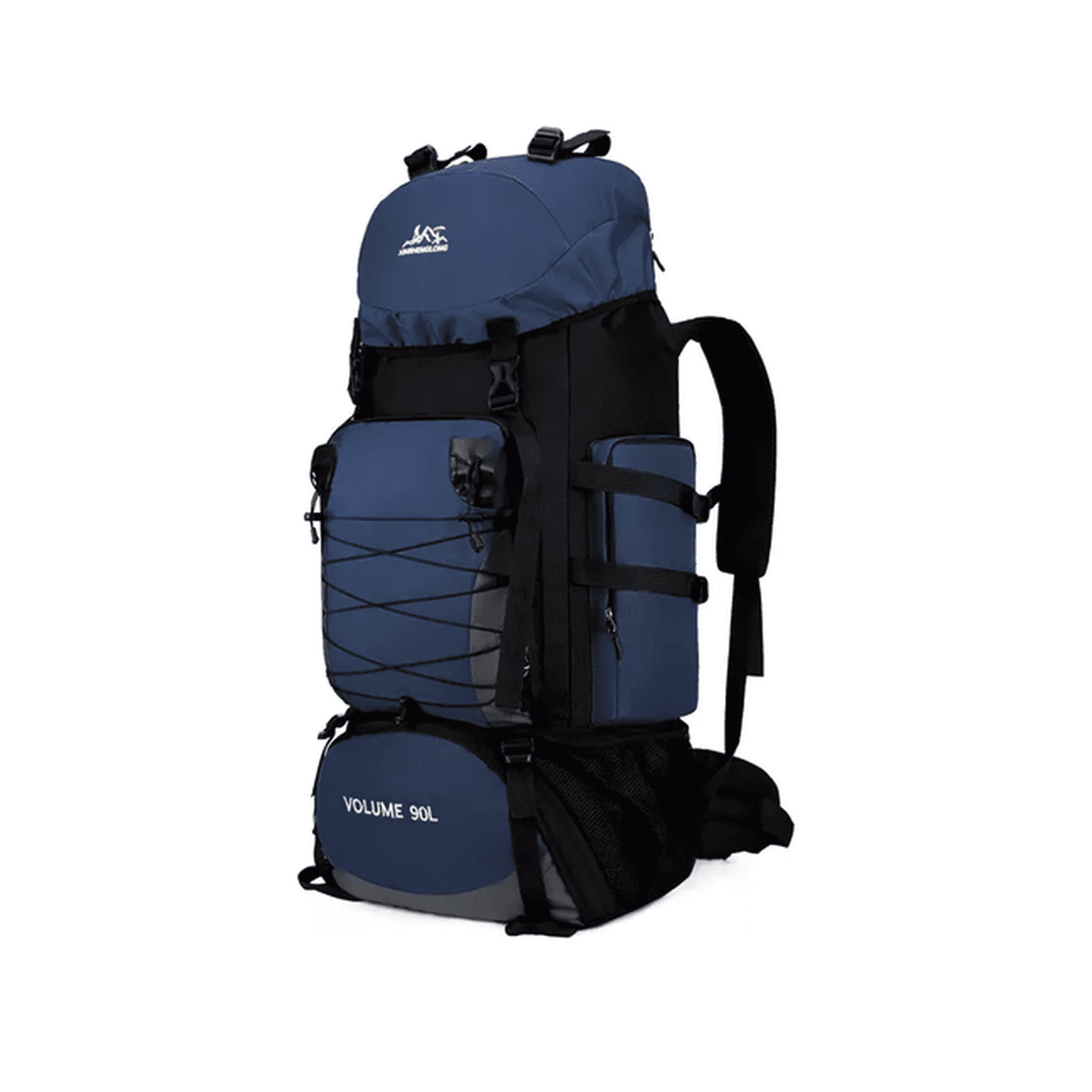Genérico - Mochila 90l Camping Outdoor Trekking Color Azul Oscuro