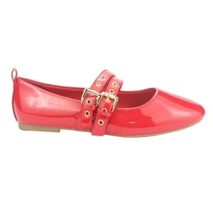 Ballerina Chalada Mujer Miu-3 Rojo Casual