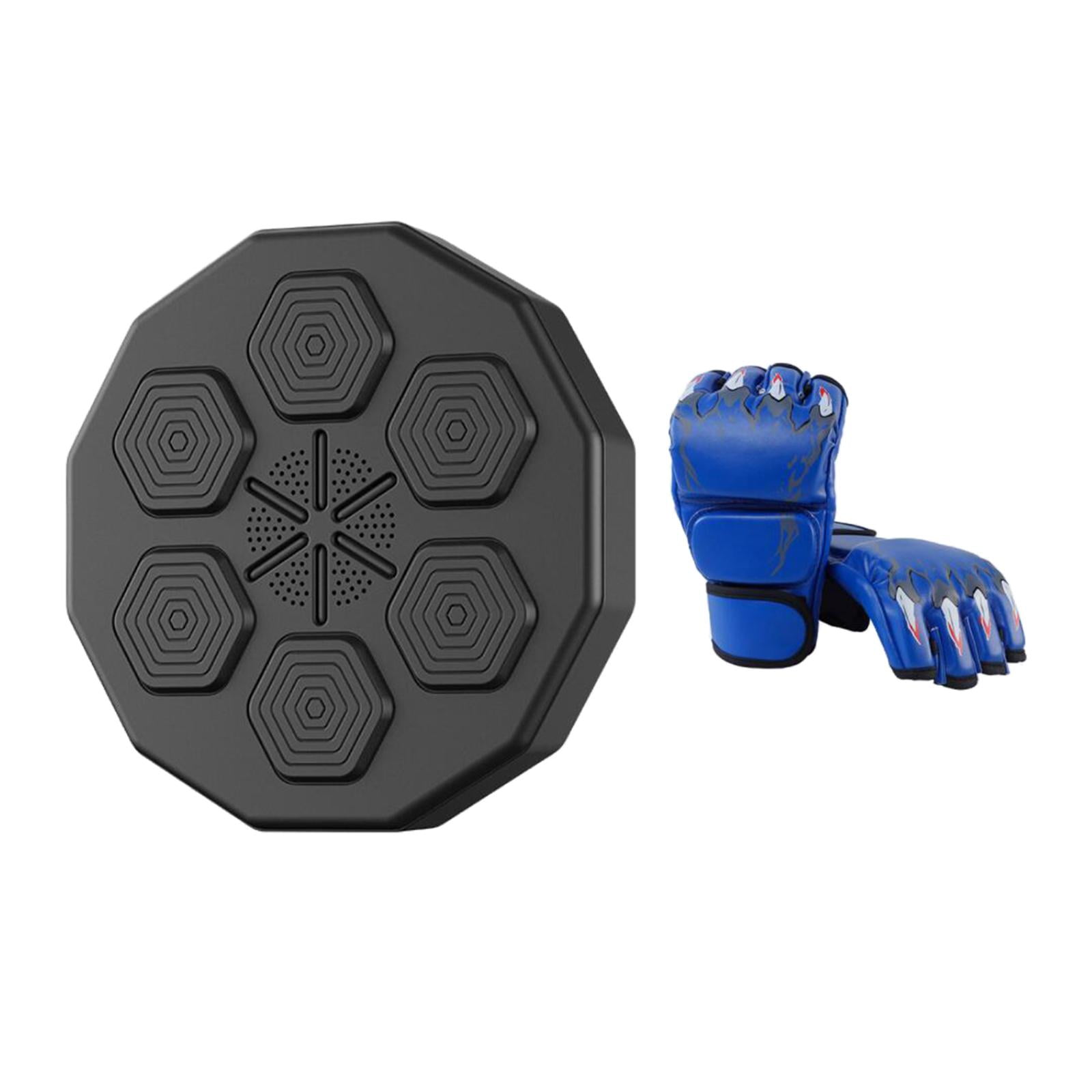 Ioensy - Máquina De Boxeo De Música Máquina De Boxeo De Música Doméstica Montada En La Pared Objetivo De Pared Garra De Tigre Azul