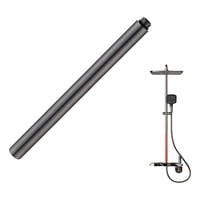 Genérica - Tubo Extensión 30Cm Para Columna Ducha Gun Gray
