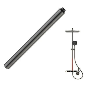 Genérica - Tubo Extensión 30Cm Para Columna Ducha Gun Gray