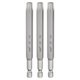 thumbnail image 1 of Uxcell 3 piezas Punta de Destornillador de Cabeza Torx T45 Vástago Hexagonal 1/4" Largo 4" (100mm) Magnético Sin Punta de Agujero Estrella de 6 Puntos, 1 of 7