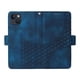 thumbnail image 3 of Carcasa FOXDOCK iPhone 14 de cuero PU, diseño acolchado clásico, protección contra caídas y rayones, 3 of 5