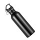 thumbnail image 2 of Botella De Agua Deportiva De Acero Inoxidable Ciclismo Senderismo Matraz Negro, 2 of 5