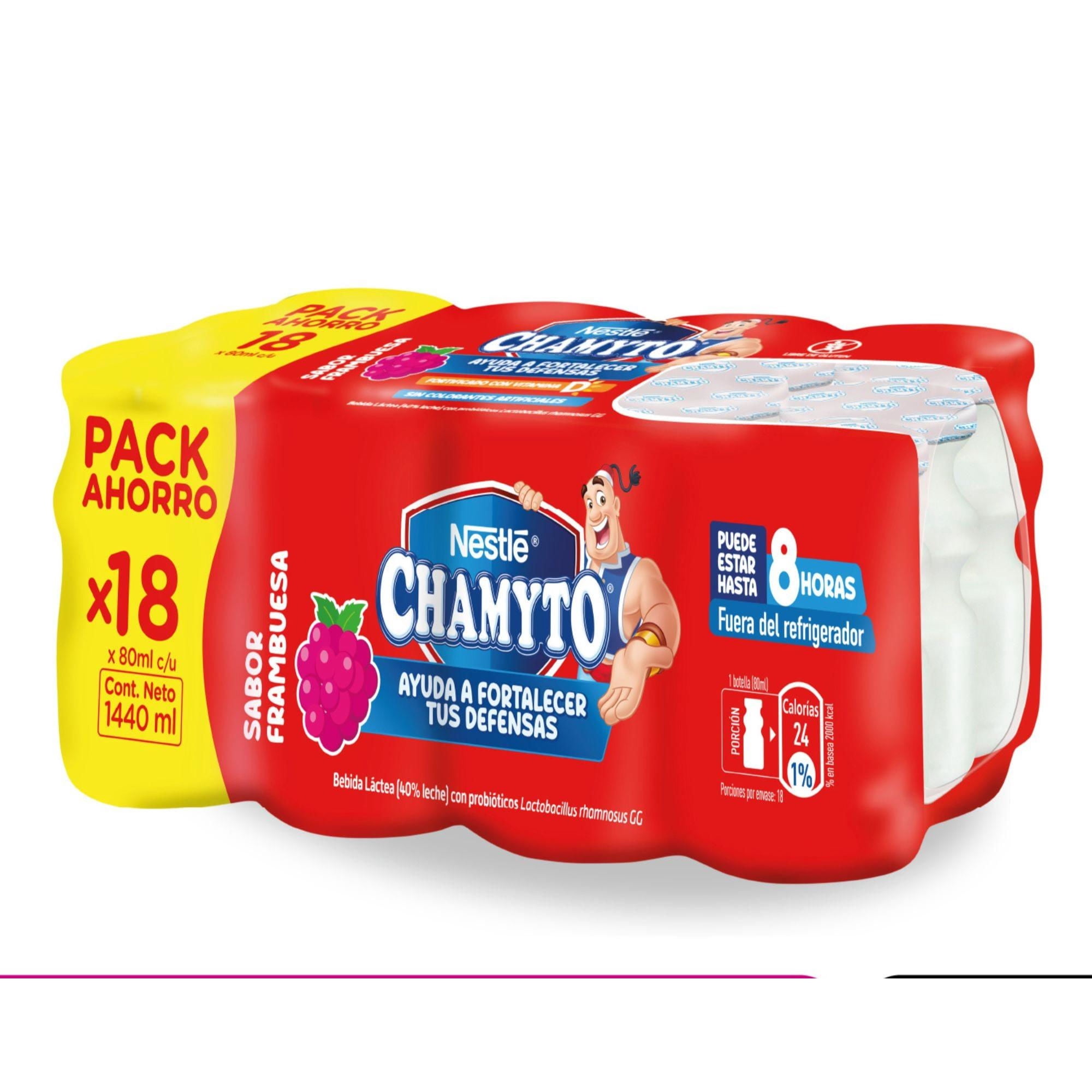 Yoghurt Probiótico Chamyto Sabor Frambuesa