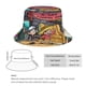 thumbnail image 2 of Gravity Falls Sombrero bucket para adultos, gorra de protección solar, sombrero de pescador plegable para viajes al aire libre, pesca y actividades de verano, 2 of 6