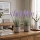 thumbnail image 2 of Set 2 Plantas Artificiales Flores Lavanda Decoracion Hogar purpura, 2 of 8
