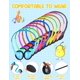 thumbnail image 2 of Auriculares ZNXZXP Pack de 20 unidades 1,2 m 10 colores, 2 of 7