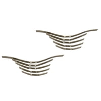 Bothyi - 10 Uds Hoja De Resorte Tracción De Seis Ruedas 1:16 1/16 Para Reemplazo De Accesorios Wpl Con Conector