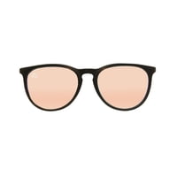 Reckless Chile - Lentes De Sol Uv400 Wolf Rose Negro